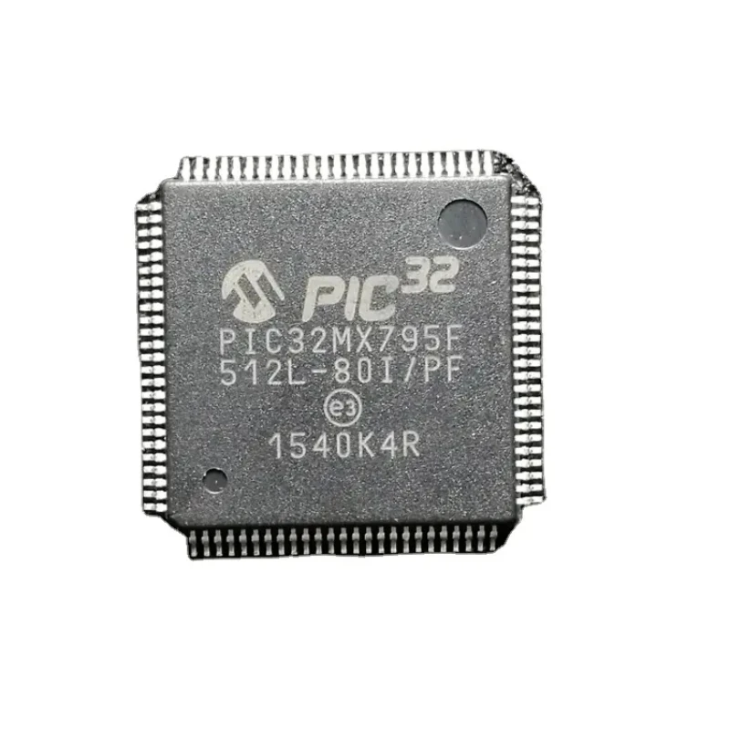 

(1 Buah) 100% Baru PIC32MX795F512L-80I/PF PIC32MX795F 512L-80I/PF QFP-100 Chipset