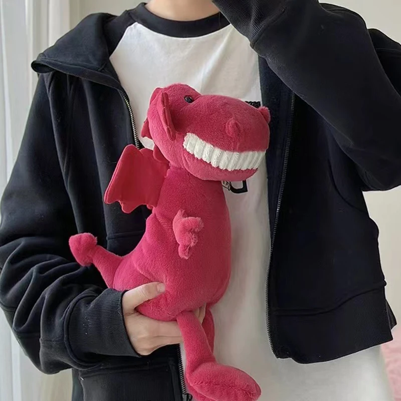 35 cm Schöne Dinosaurier Plüsch Spielzeug Super Weiche Cartoon Stofftier Dino Puppen für Kinder Baby Umarmung Puppe Schlaf Kissen wohnkultur