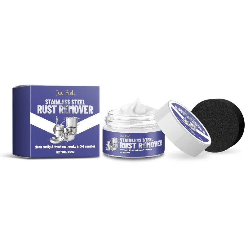 Stainless Steel Cleaning & Rust Remover, Cleaner for Degreasing Gas Stoves and Range Hoods As Well As Rust Removal of Cookware