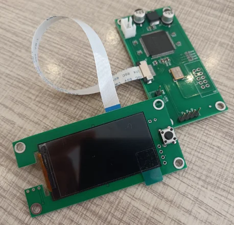 Audio Sampling Rate Display Module I2S LRCK Interface