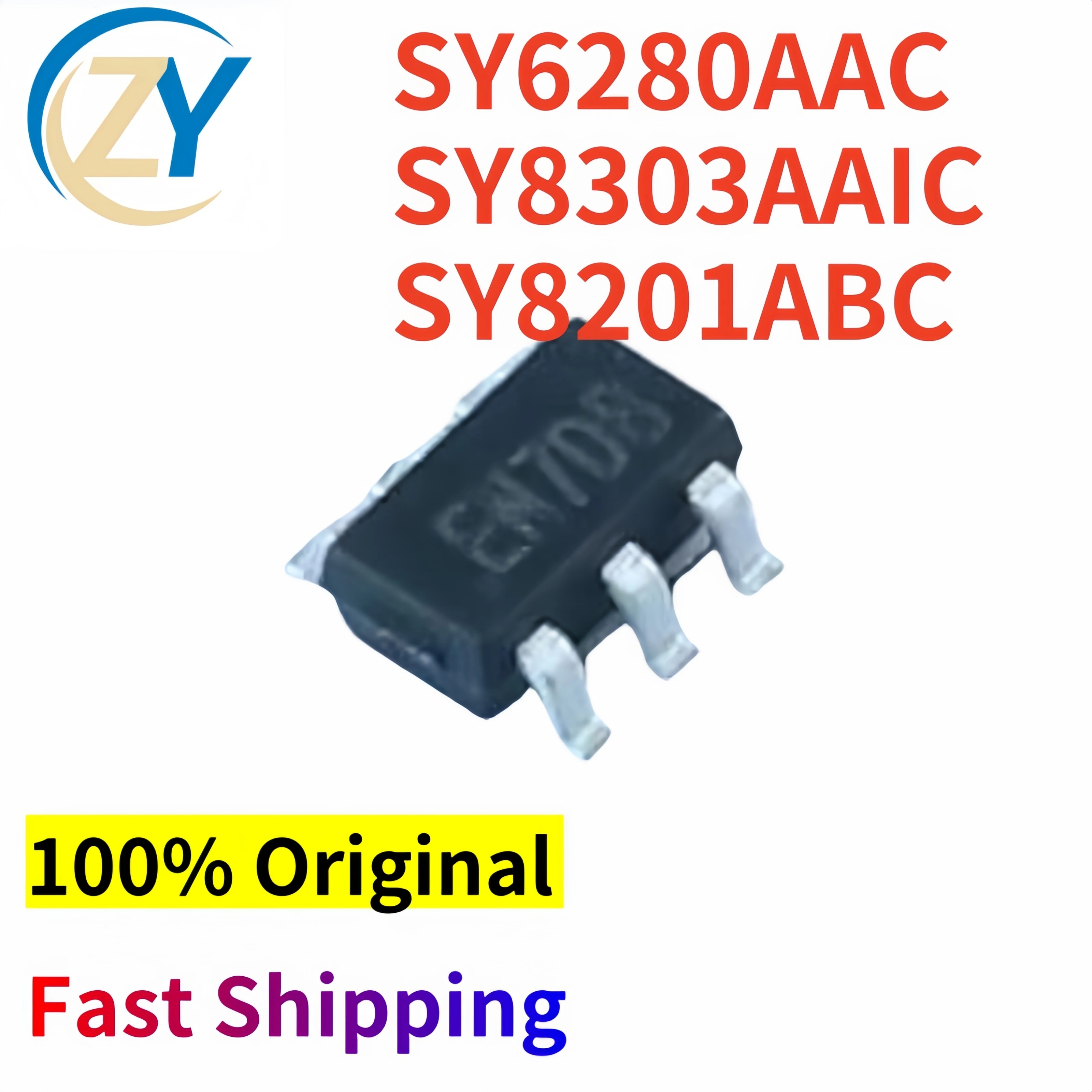 

(10pcs) SY6280AAC SY8303AAIC SY8201 SOT23-8 SY8201ABC SY8303 100% Original & In Stock