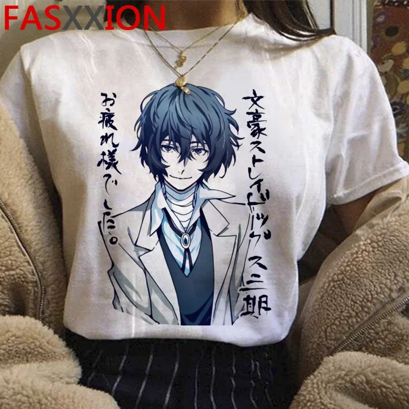 Bungou Stray Dogs Chuuya Nakahara t shirt female graphic tees women tumblr grunge harajuku casual clothes aesthetic