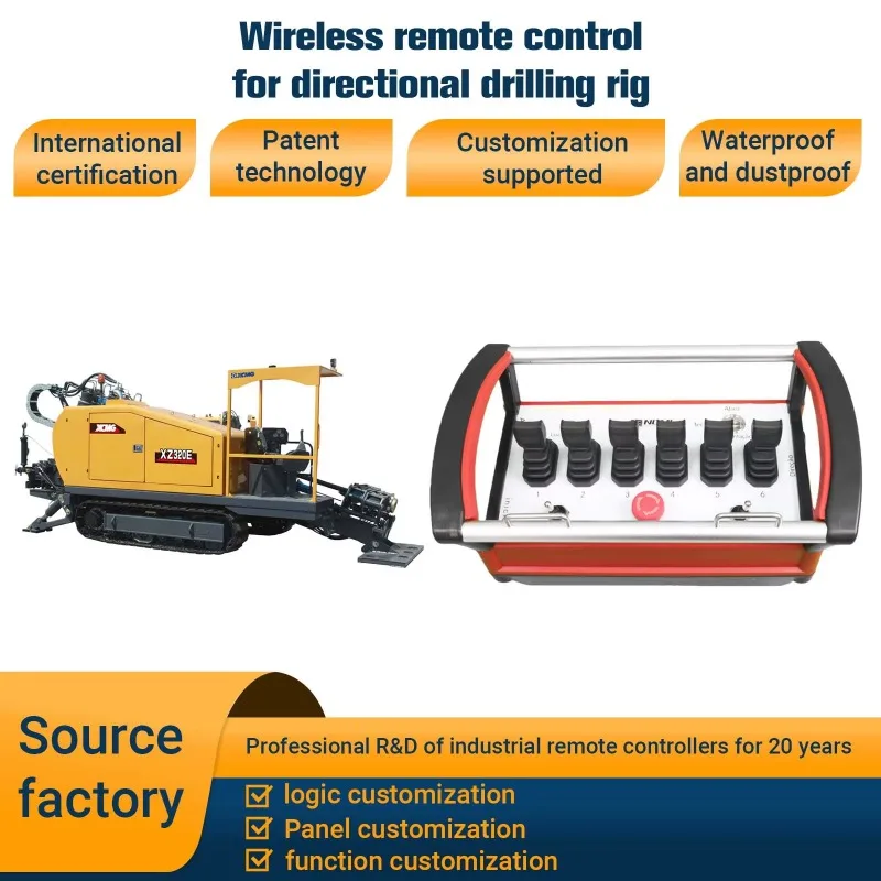 

Heavy-Duty Excavator Remote Control | High-Sensitivity with Intelligent Proportion Control Function