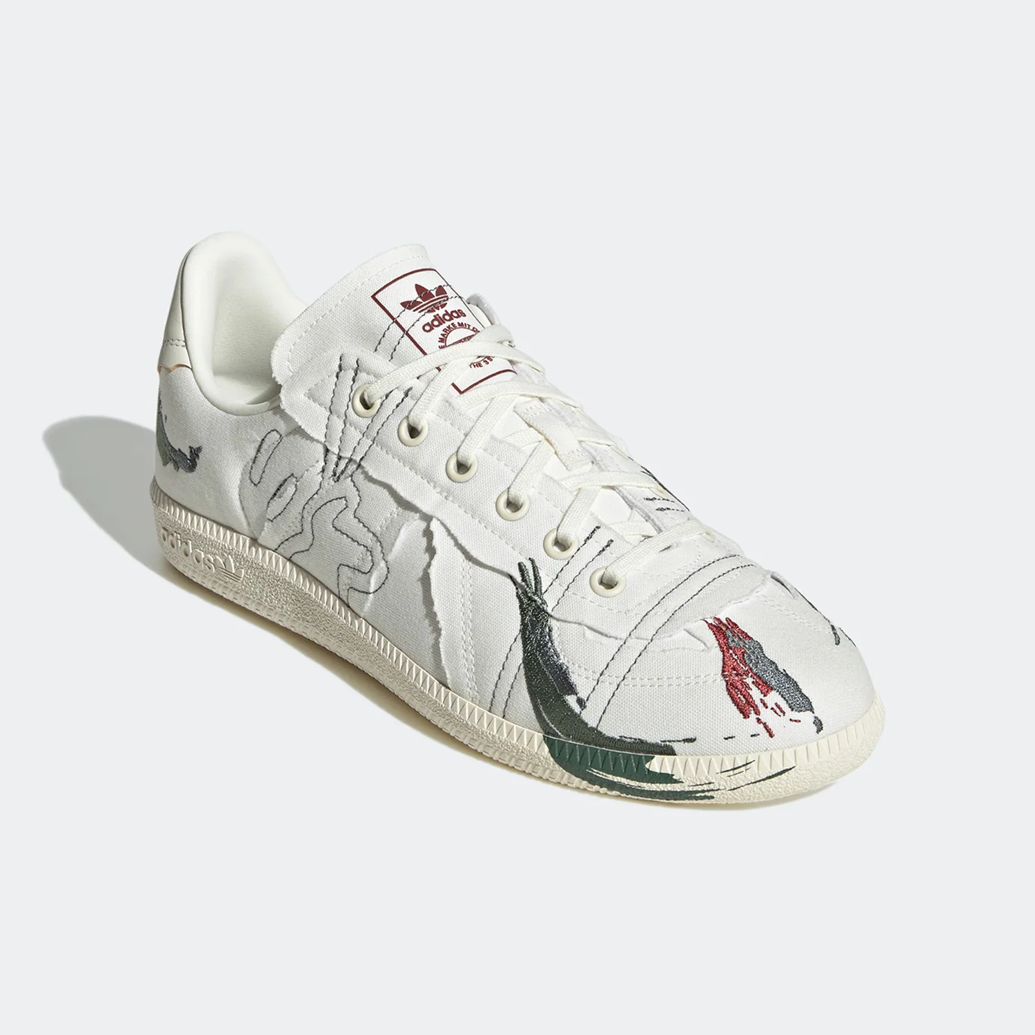 حذاء أديداس الرسمي ذو الثلاث خطوط BW Army للجنسين للتدريب الرياضي FZ6574 #3