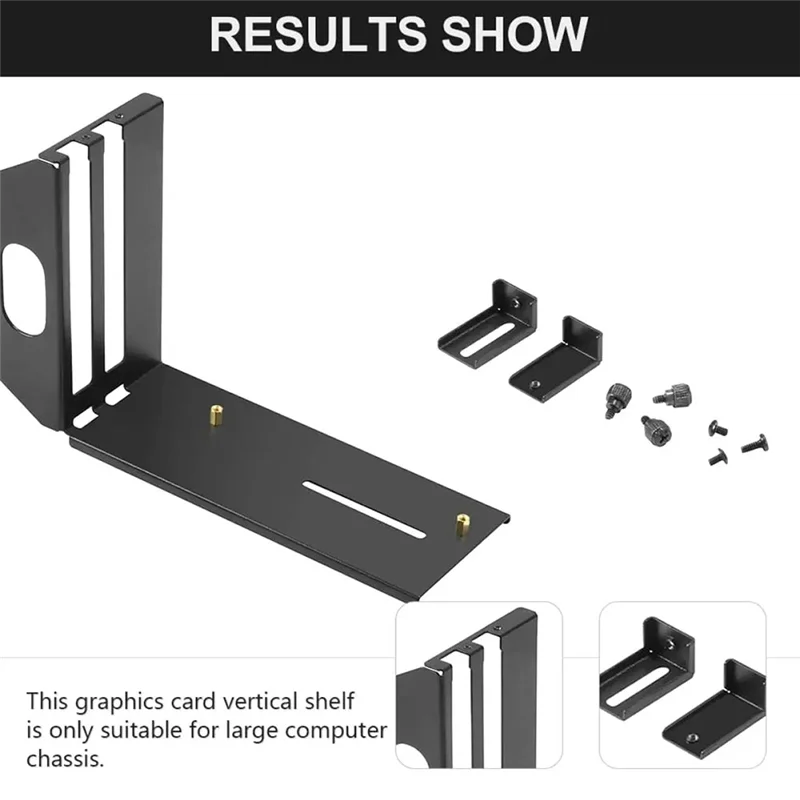 

HJ-Desktop Video Card Extension Bracket For Graphics Card Holder Vertical Stand Case PCI-E GPU Extension Wire Vertical Bra