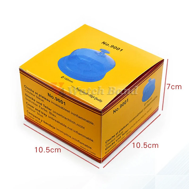 Watch Parts Watch Movement Dust Cover Holder Tray Parts Protector Moistureproof Anti-dust Covers Storage Box for Watchmakers