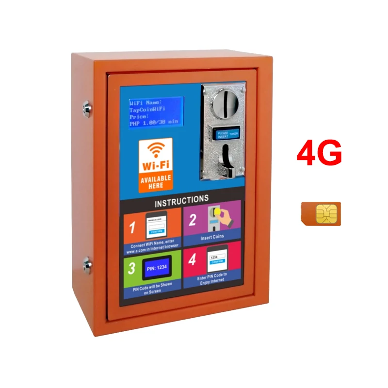 2025New Product Ideas 2025 Wall Mounted 4G LCD Screen Vending Machines With PIN Code Function WiFi Mquina Expendedora