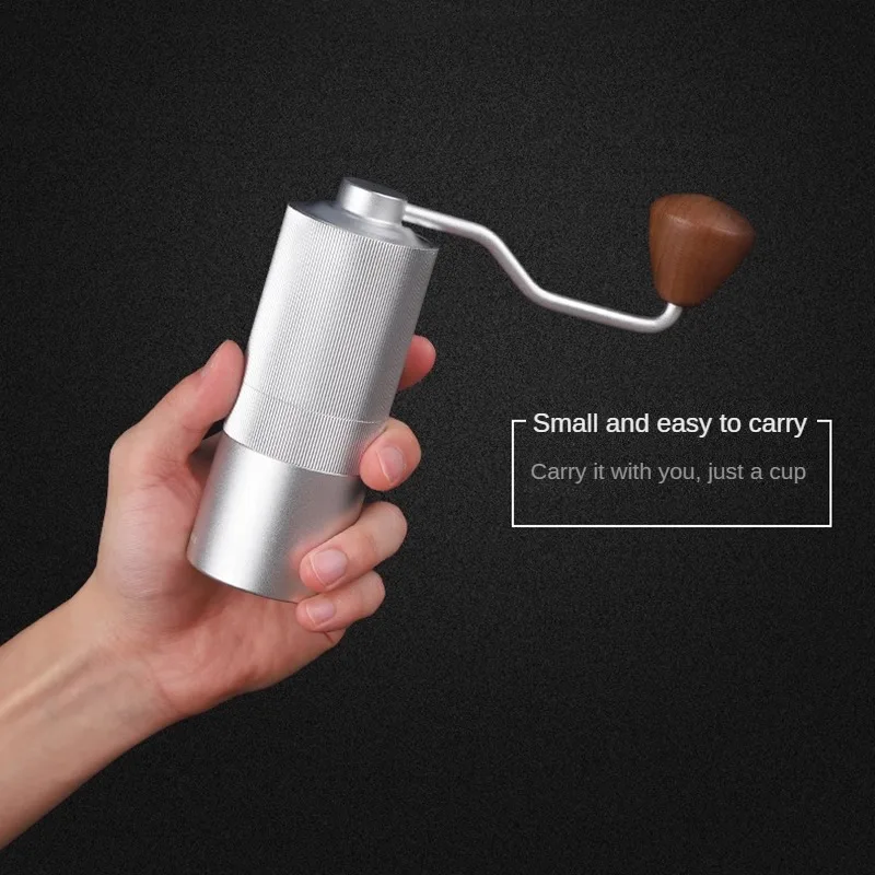 

Mill Portable Manual Coffee Grinder CNC Stainless Steel Espresso Hand Bar Accessories Tool Grain Grinders Coffee Maker