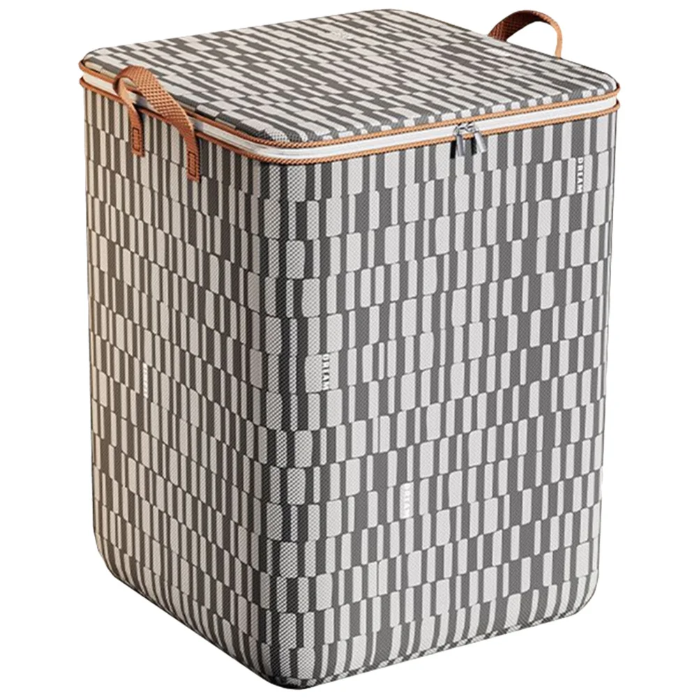 

Quilt Storage Bag Large Capacity Foldable Non-Woven Fabric Clothes Organizer Zipper Bedding Holder Dustproof Multipurpose