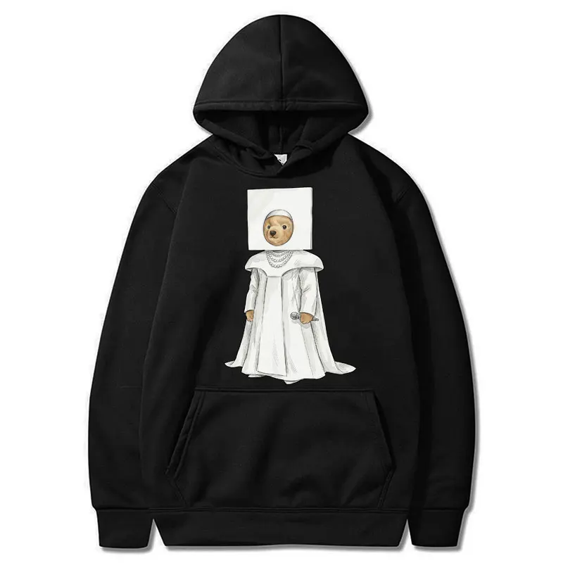 Lady Gaga Meat Dress Bear The MAYHEM Ball Hoodie Fashion Creativity Cute Sweatshirt Oversized Autumn Casual Men Women Pullovers