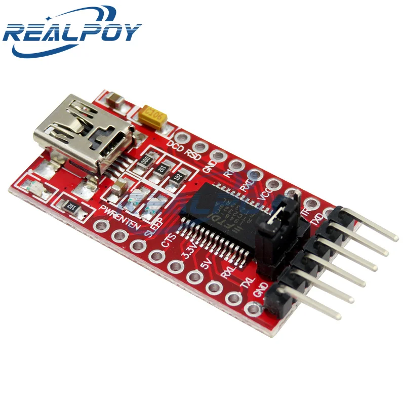 FT232RL FT232 FTDI USB 3.3V 5.5V to TTL Serial Adapter Module for Arduino FT232 Pro Mini Port USB TO TTL 232 Mini / Type-C USB