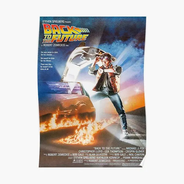 Vintage Movies Back To The Future Altern  Poster Print Decor Funny Decoration Mural Room Home Modern Art Picture No Frame