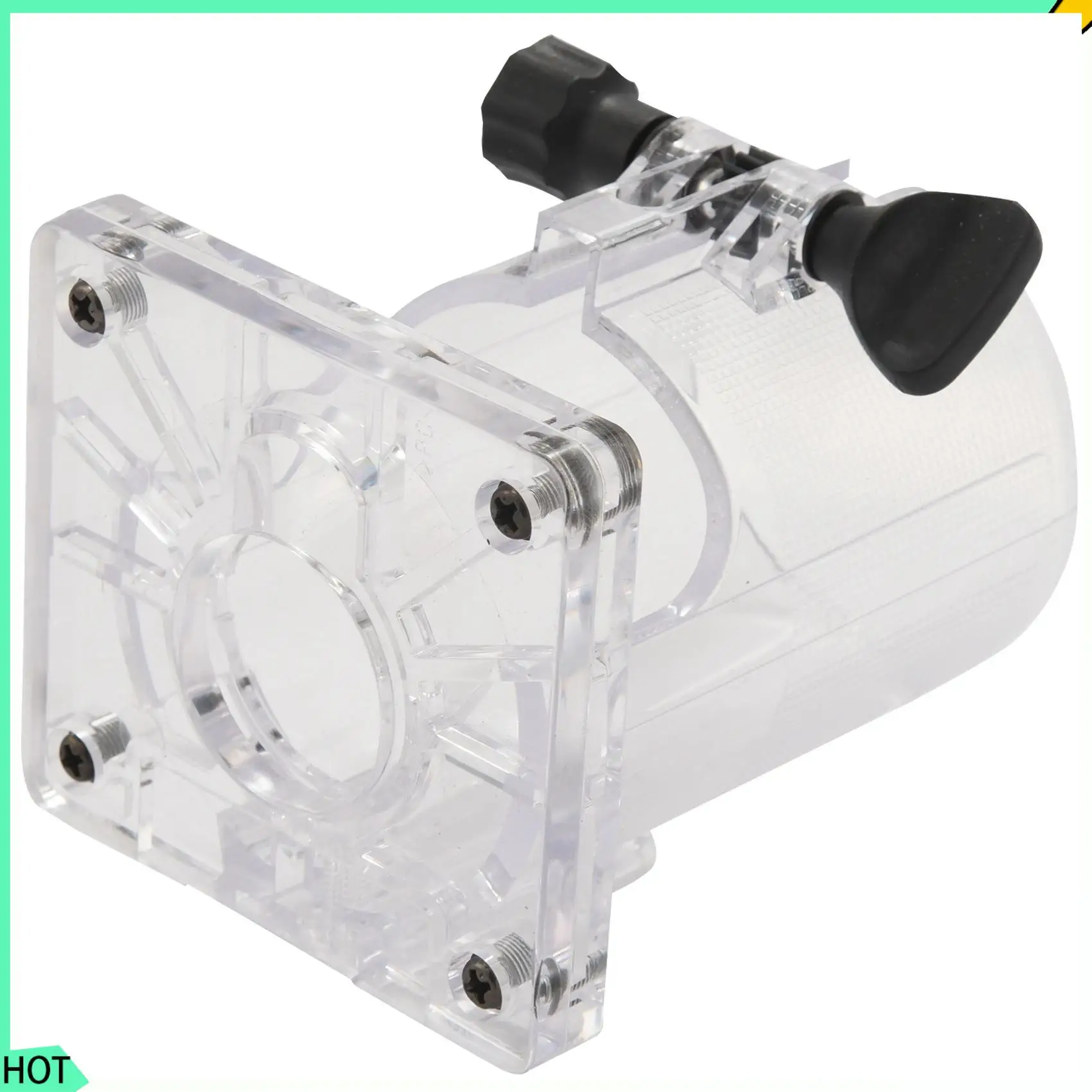 

AWAH Woodworking Trimmer Accessories Hard Plastic Base Shield With 2 Knobs For 3703 Electric Trimming Machine Saw Dongche