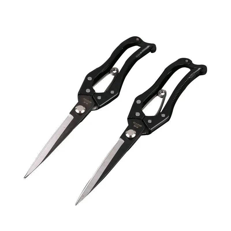 

Ножницы для овец 26 см — прочный черный внешний пружинный дизайн с удобной ручкой | Острый профессиональный инструмент для резки скота