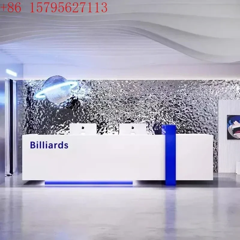 02 Modern and simple, company reception desk Hotel bar Billiards hall checkout page Clothing store Beauty salon counter