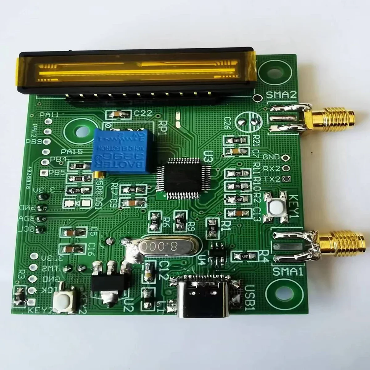 

New CCD Linear Array TCD1304 Module High Resolution 16-bit AD Conversion Optical High resolution linear array CCD serial communi