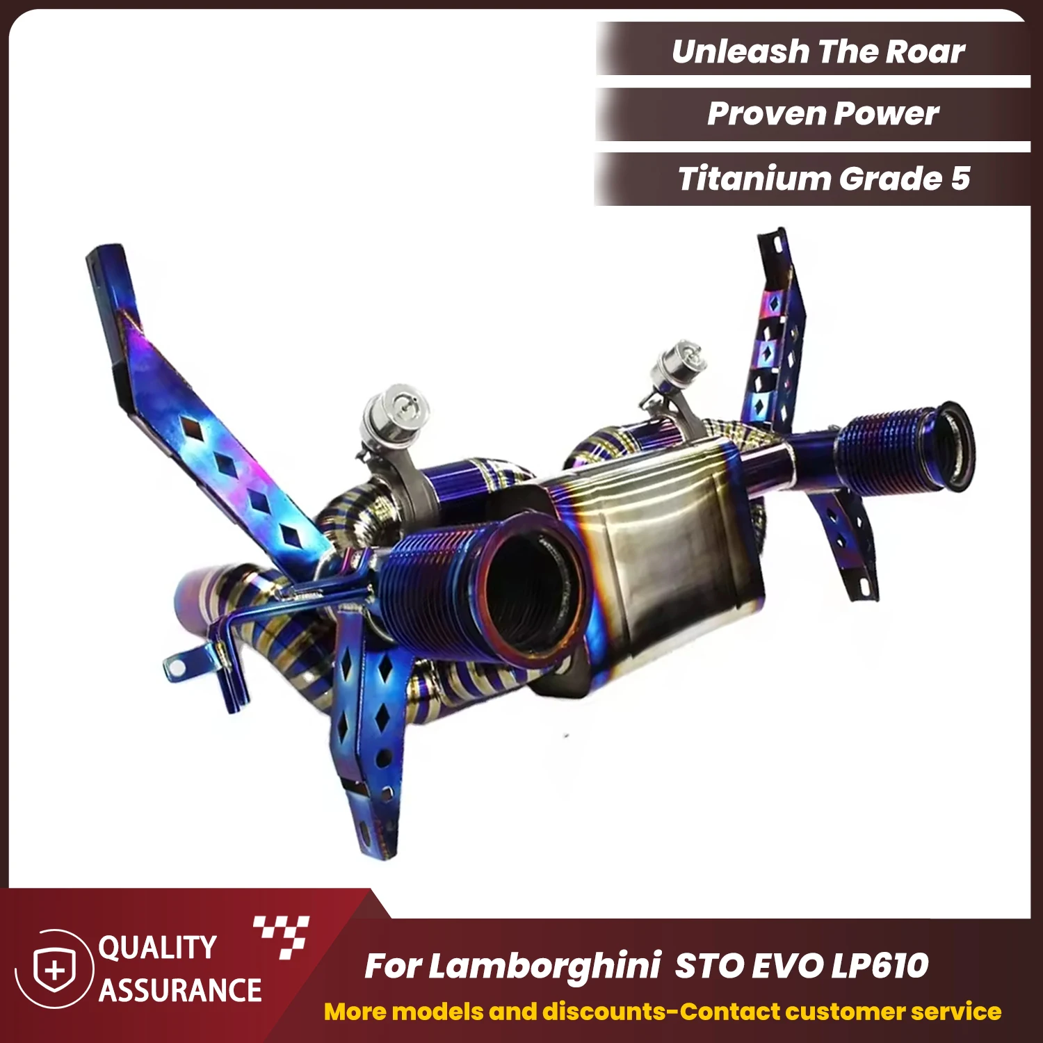 

ECCF Titanium Catback Performance Exhaust for Lamborghini Huracan Technica STO EVO LP610