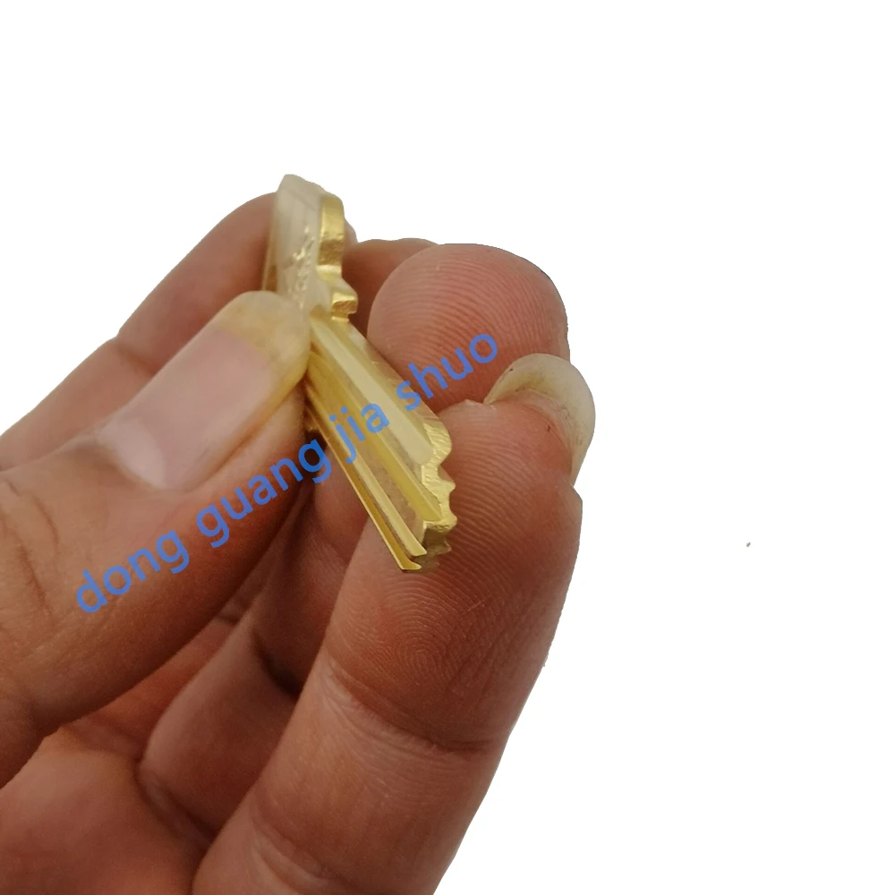 5PCS Key Embryo Multi-slot Special-shaped Key Embryo Special Slot Key American Multi-slot Key MSA JS MS