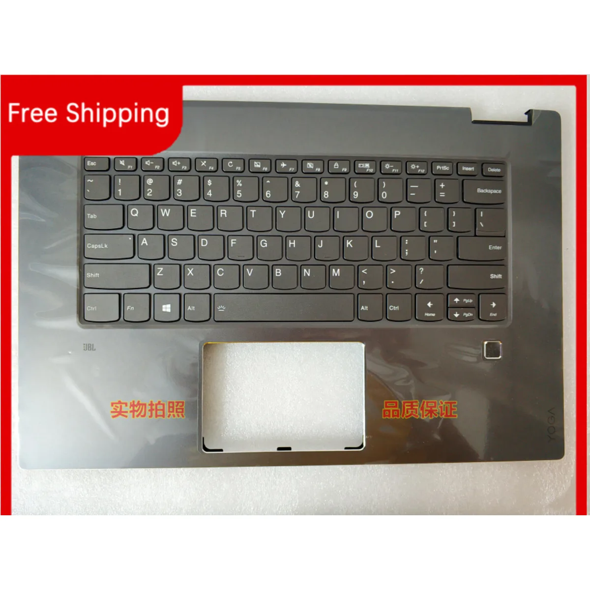 

New Original for Lenovo YOGA720-15ikb 720-15 Gray US C Case Keyboard