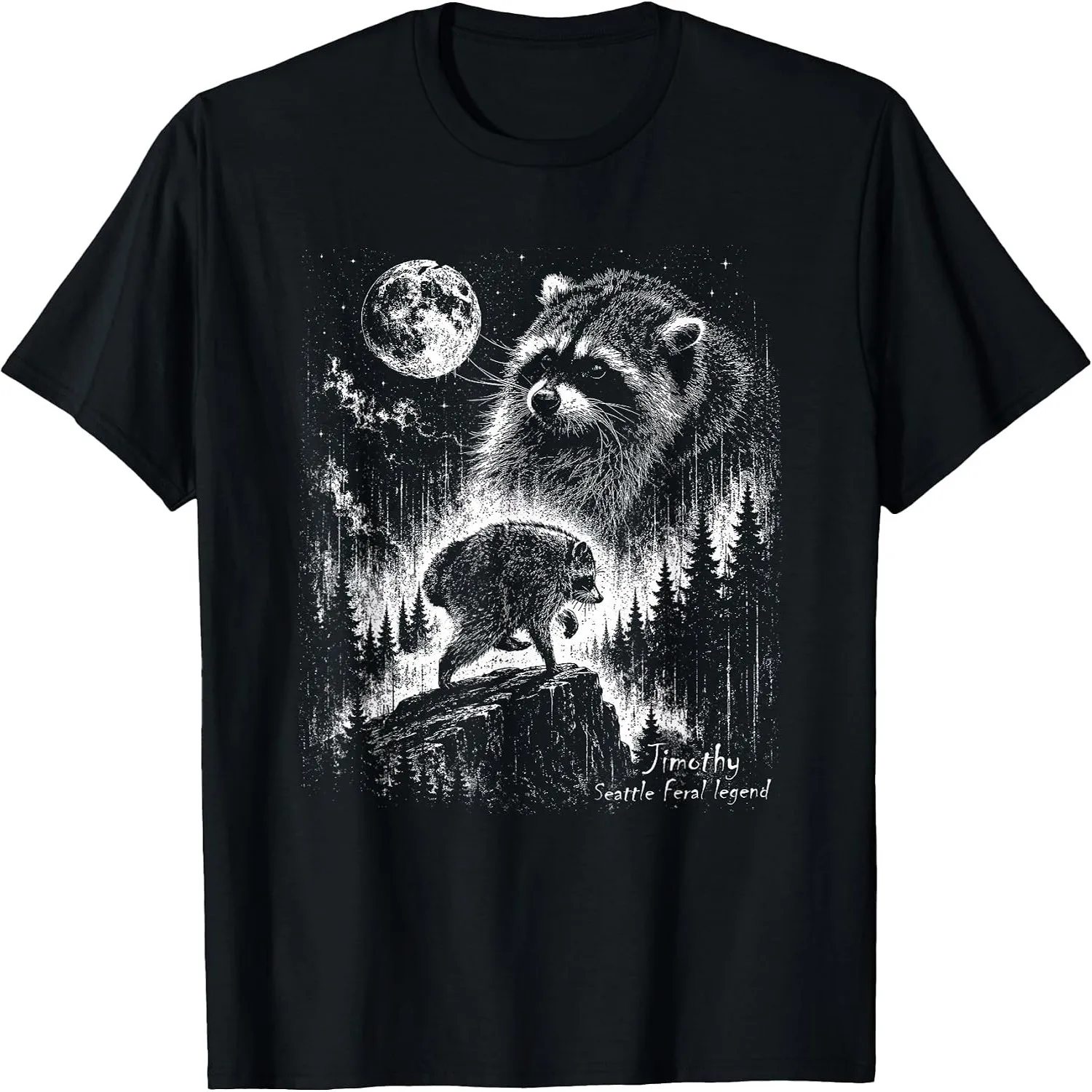 Jimothy Raccoon Funny Jimothy from Seattle T-Shirt