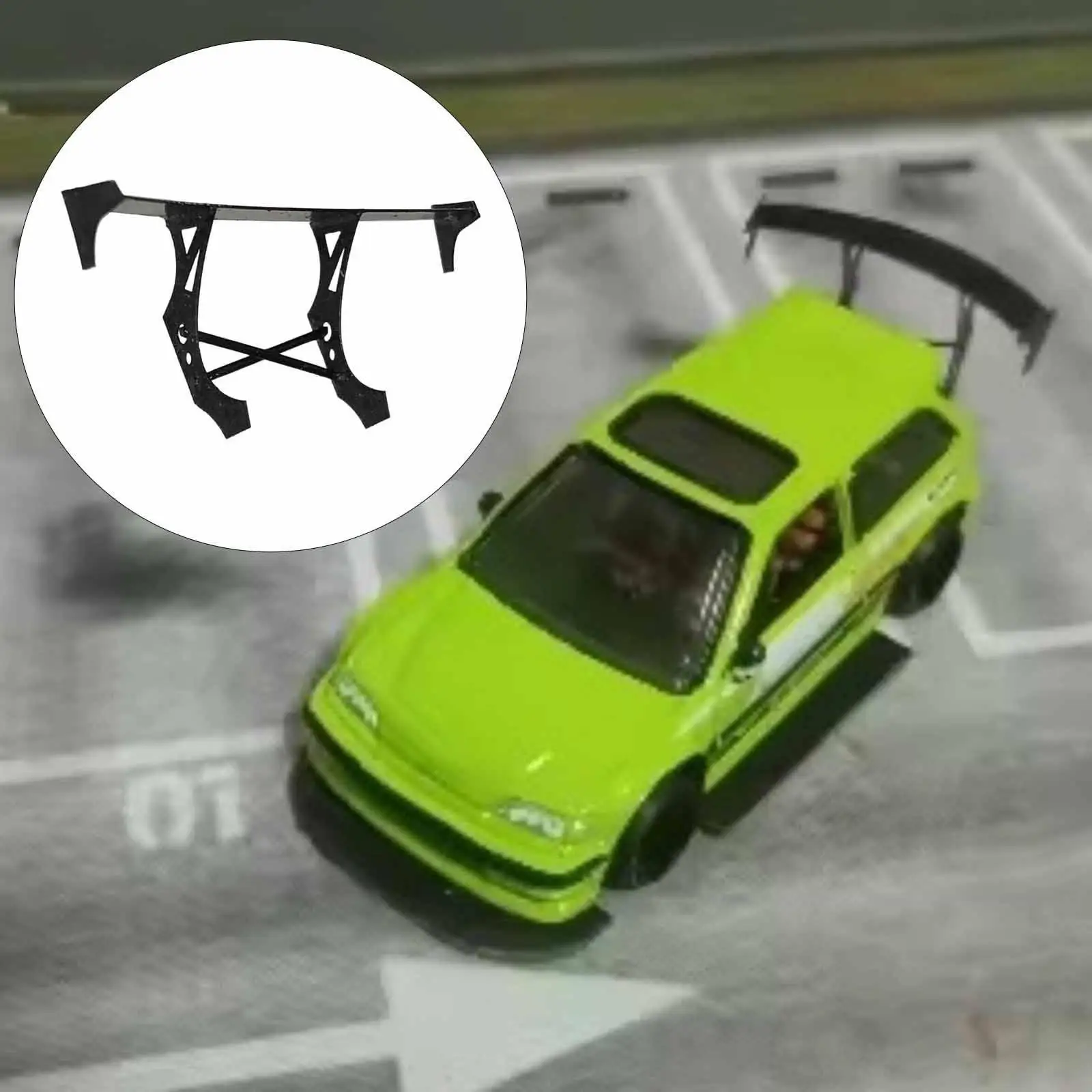 

Металлические модификации хвостового крыла в масштабе 1/64, простые в установке, прочные, для замены, аксессуары для ремонта моделей автомобилей, детали для самостоятельной сборки