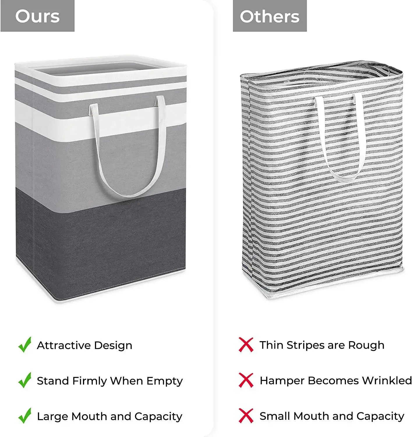 New Waterproof Fabric Laundry Basket Foldable Bag Large Capacity Laundry Basket Simple Clothes Sundries Storage Box