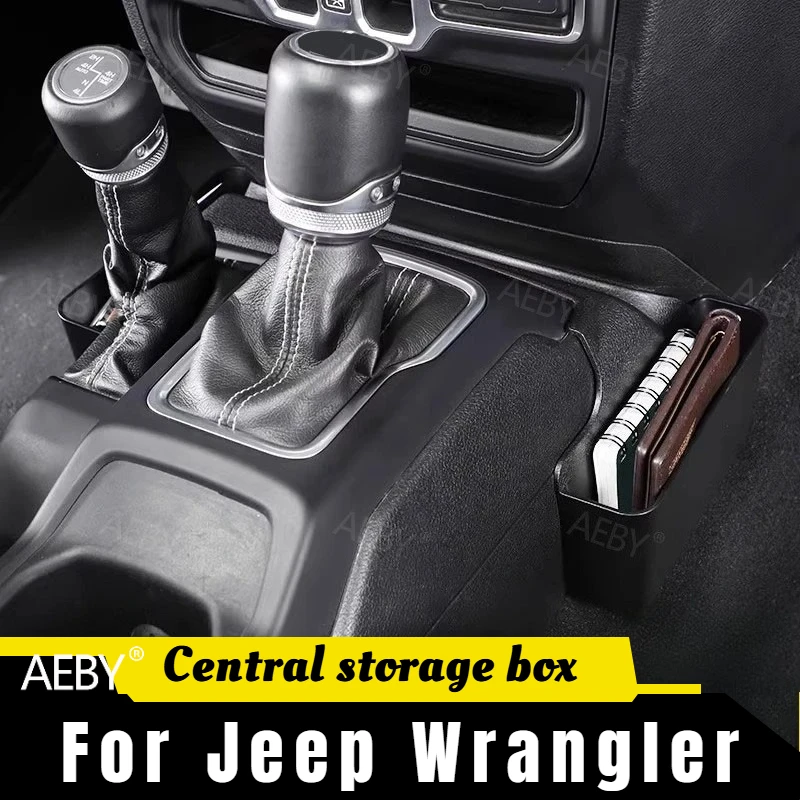 

For Jeep Wrangler 2011-2017 Shift side storage tray,storage box shift tray,Interior gear handle modified with storage box