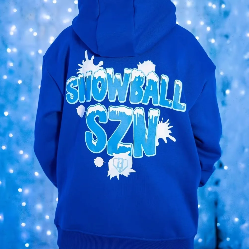 

Autumn Winter Snowball Szn Christmas Hoodie Baseball Lifestyle 101 Kid Adult Comfortable Sweatshirt Menwomen Fashion Long Sleeve