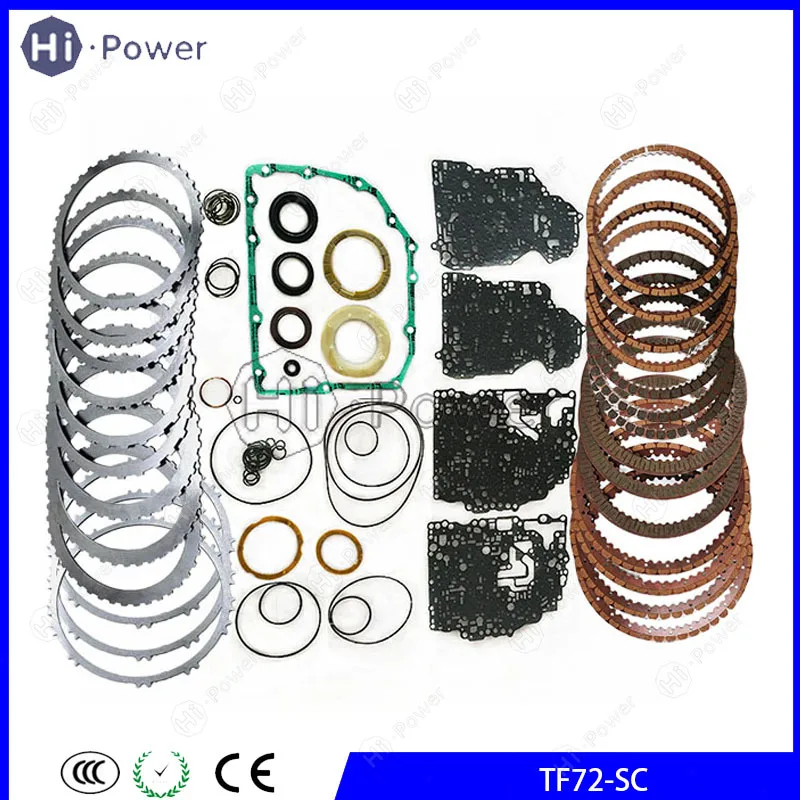 

TF72 TF71 Auto Transmission Master seal Repair Kit Friction Steel Plate For BMW TF-72 TF-71 Car Gearbox Disc Overhaul Kit