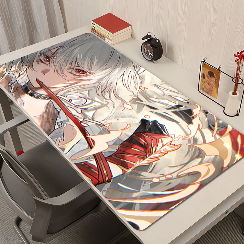 

Mouse Pad Laptop HD Print Anime Mousepad Wuthering Waves Zani Extended Desk Mouse Mat PC Gaming Accessories Kawaii Keyboard Pad