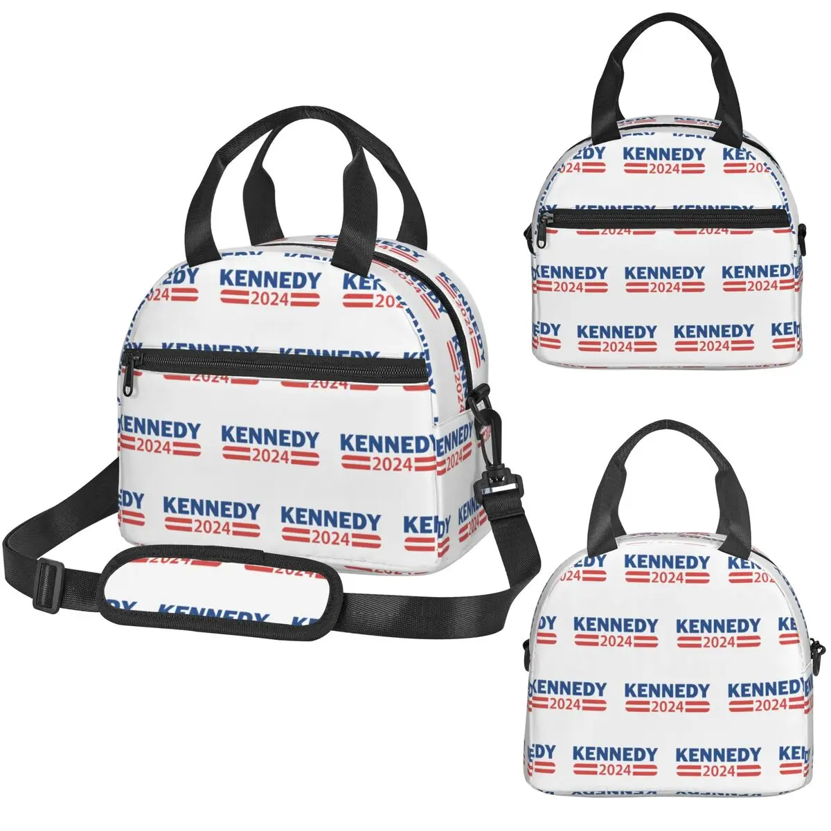 

Термосумка для обедов с надписью «Vote Kennedy 2024 For President» для женщин, офисная термосумка-холодильник, герметичная сумка-тоут для обедов
