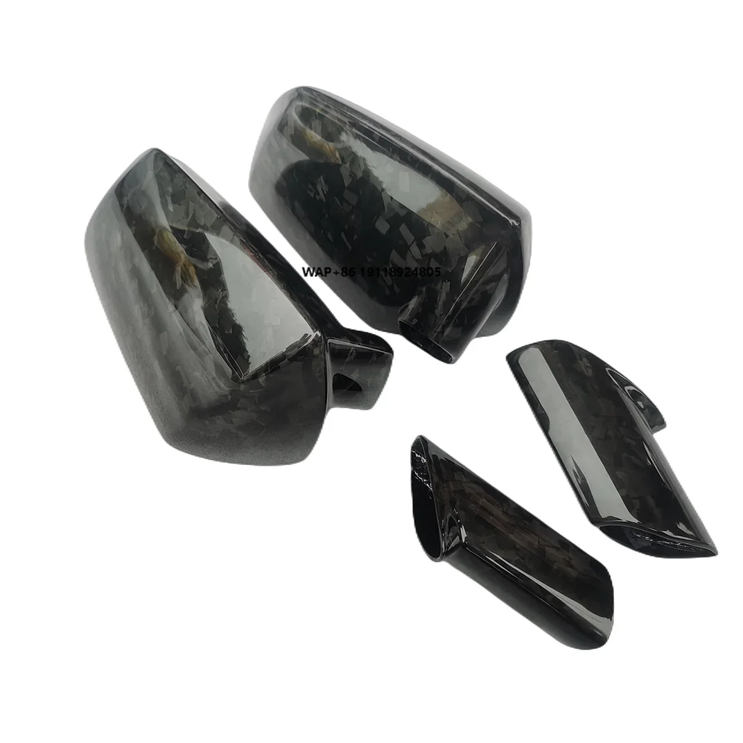 

High Quality Mirror Cover Suitable for Aventador LP700 LP720 LP750 Dry Carbon Fiber Forged Pattern Rear View Mirror