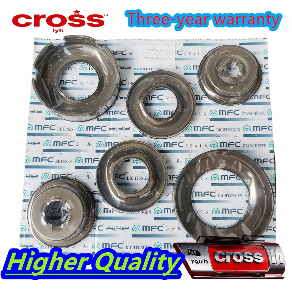 

New 4F27E FN4AEL Automatic Transmission Rebuild Gearbox Piston Kit For FORD Mazda Car Accessories