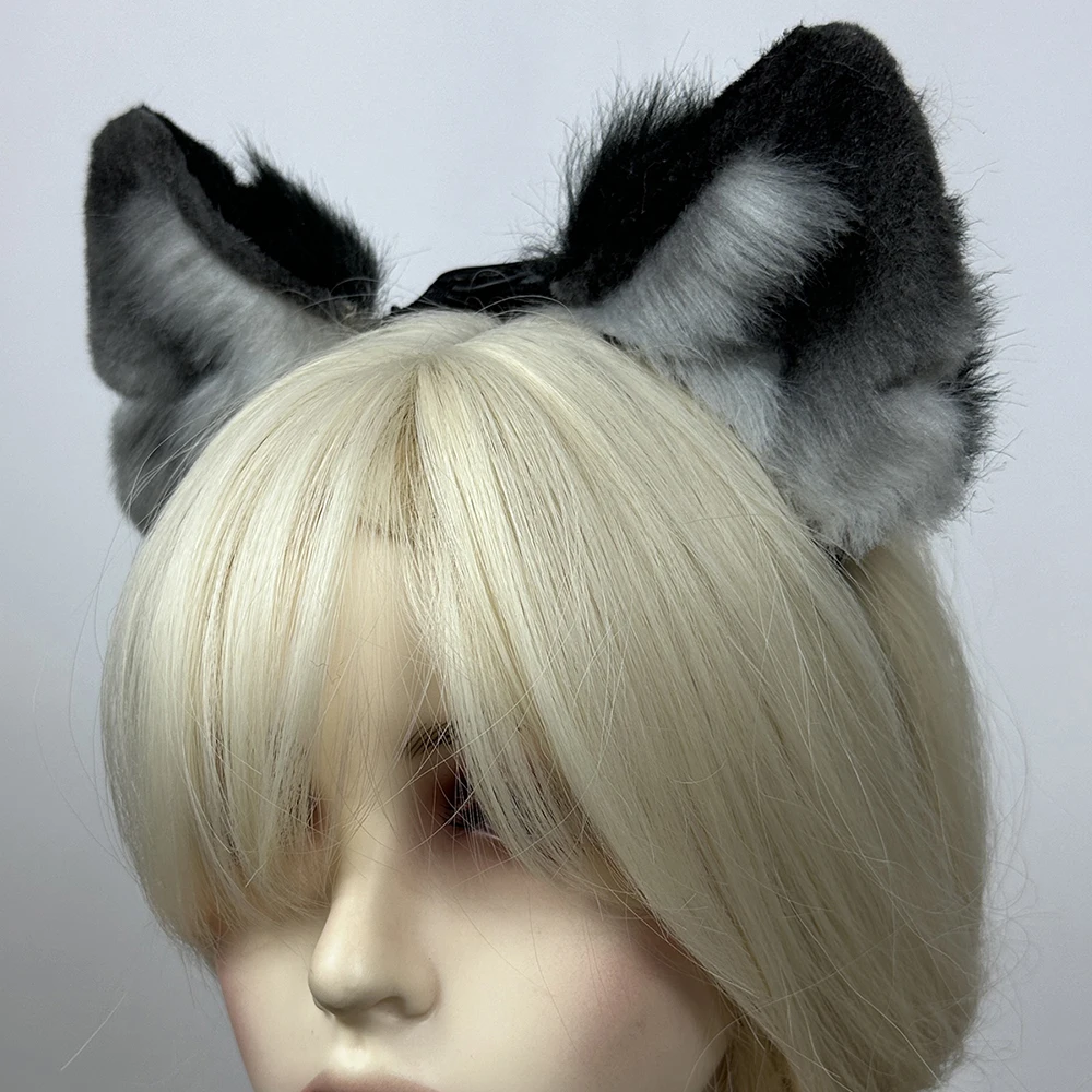 Super Cute Electric Ears: Discover Automatic and Touch - Responsive Petting Modes cosplay Cat Fox Ear Detachable, Replaceable,