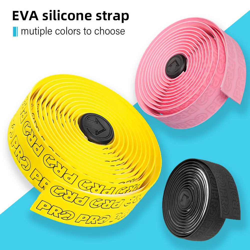 

SHIMANO PRO Handlebar Tape - Cork & Silicone Non-Slip Bicycle Bar Tape for Road Bike, Fixie Dead Bike