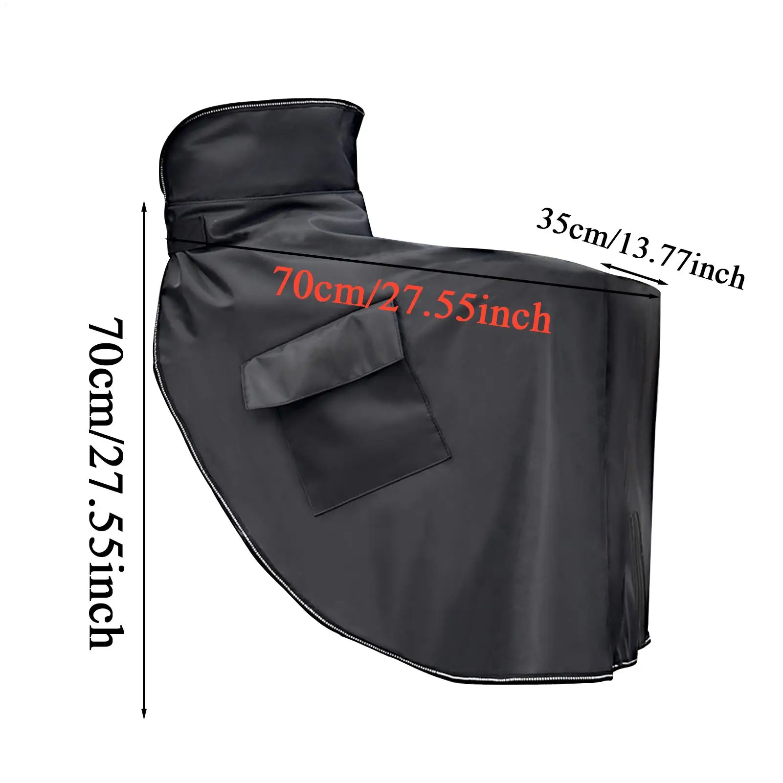 Electric Scooter Windproof Apron Winter Warm Leg Protector Motorcycle Knee Lap Blanket Apron For Winter Driving