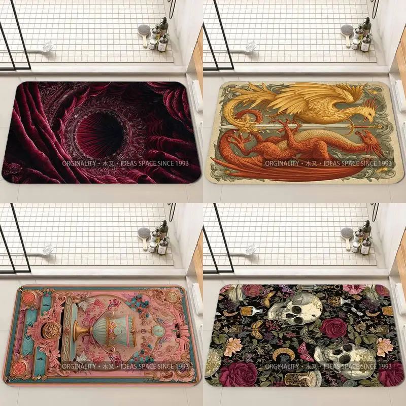 

Коврик для пола с бархатным узором, украшение для гостиной, домашний диван, нескользящий ковер, кабинет, спальня, татами, детский мягкий напольный коврик