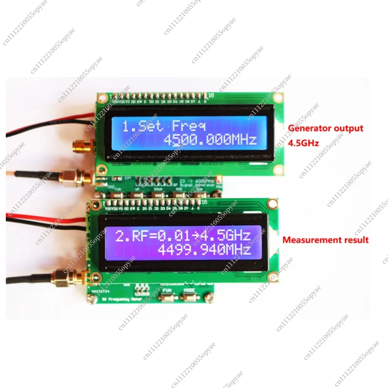 1Hz~ 2.7GHz Frequency Meter RF HF Frequency Meter, Can Measure Low F Requency and High Frequency Signals