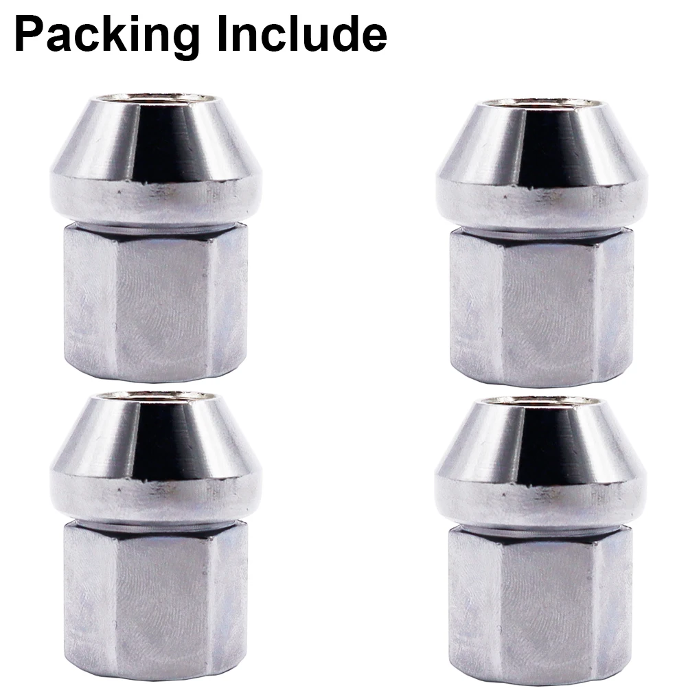 4Pcs/set Tire Screw Alloy Wheel Lug Bolt Nut For Land Rover Freelander 2 Range Rover Evoque Discovery Sport 2015-2022 LR001381