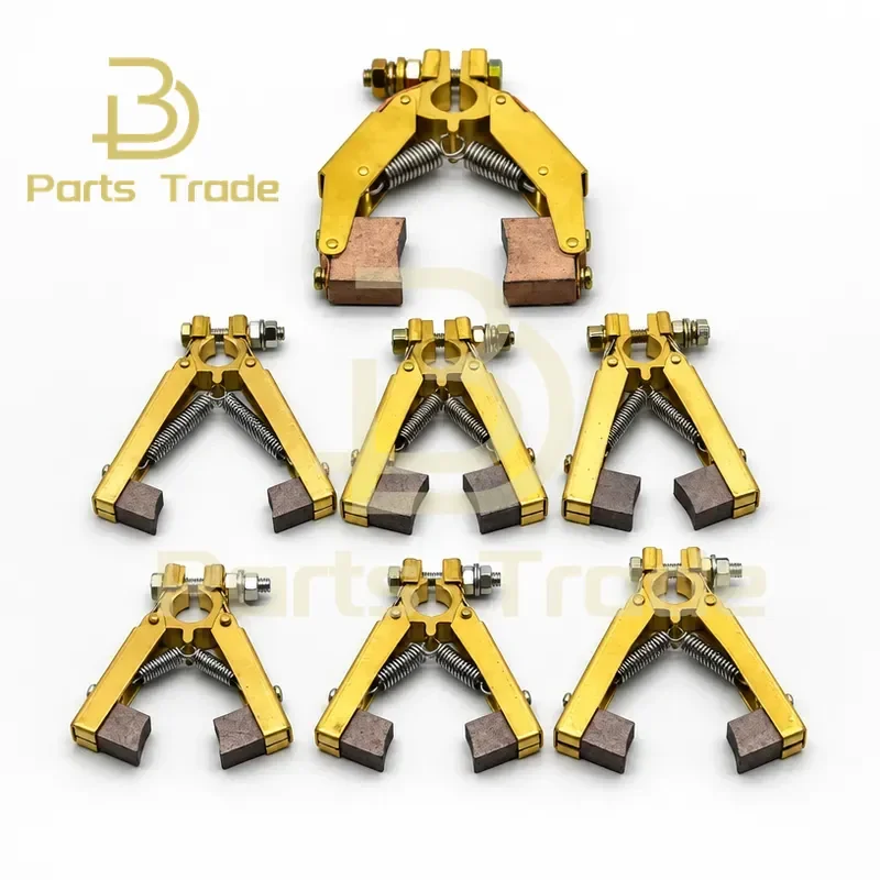for Copper Carbon Brush Holder 6X12X60 70 90 Stranding Machine Film Blowing Machine Heating 8X12X70 Herringbone 8X16X80