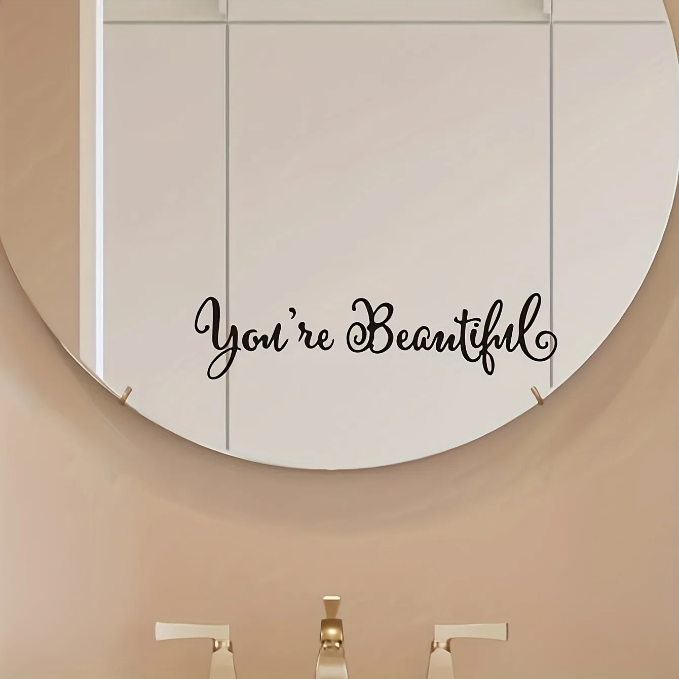 You Are Beautiful Nursery Wall Stickers Vinyl Art Decals For Toilet Stickers Wall Decal Home Decor