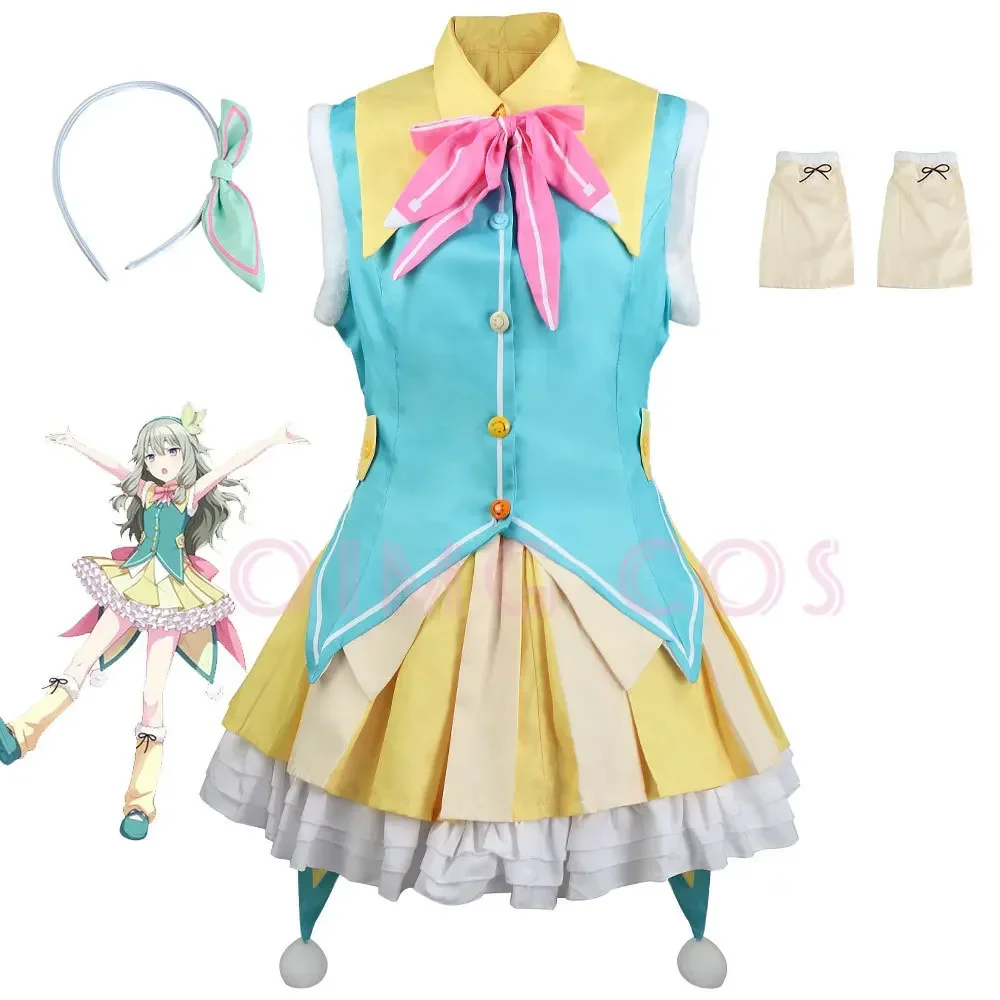 

Mikuu Kusanagi Nene Cosplay Costumes Anime Project Sekai Role Playing Holiday Women Party Game
