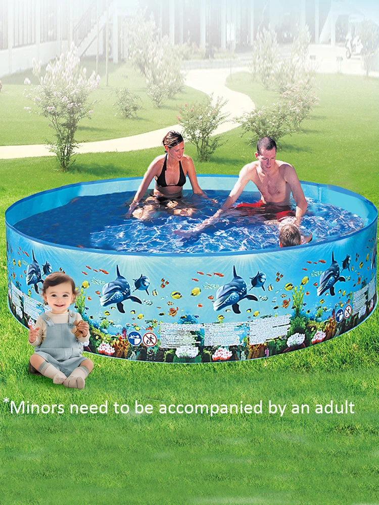 

Надувной многофункциональный складной бассейн-бассейнчик для игр с водой, детская ванночка для игр на улице и в помещении, аксессуары для воды