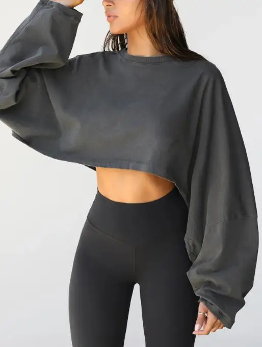 

Autumn Winter Casual Long Sleeve Top 2025 Fashionable Simple Design Comfortable Fit Trendy Women's Top
