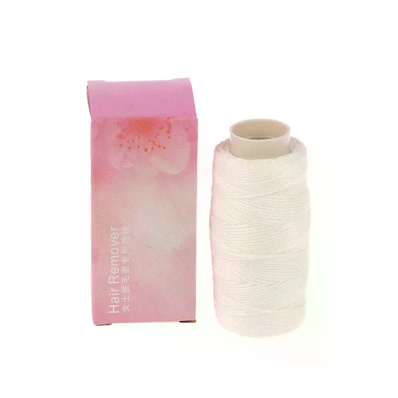 1 Spule Garn für Baumwoll-Faden-Epilierer, Elektrischer Haarentferner für Frauen