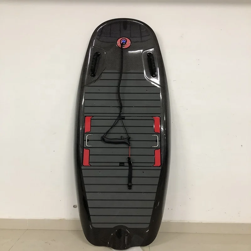 New Model Carbon Fiber Wireless Surfboard Tabla De Surf with Handles 20KW Powerful  Electric  Jet Surf Board Water Jet Surfboard