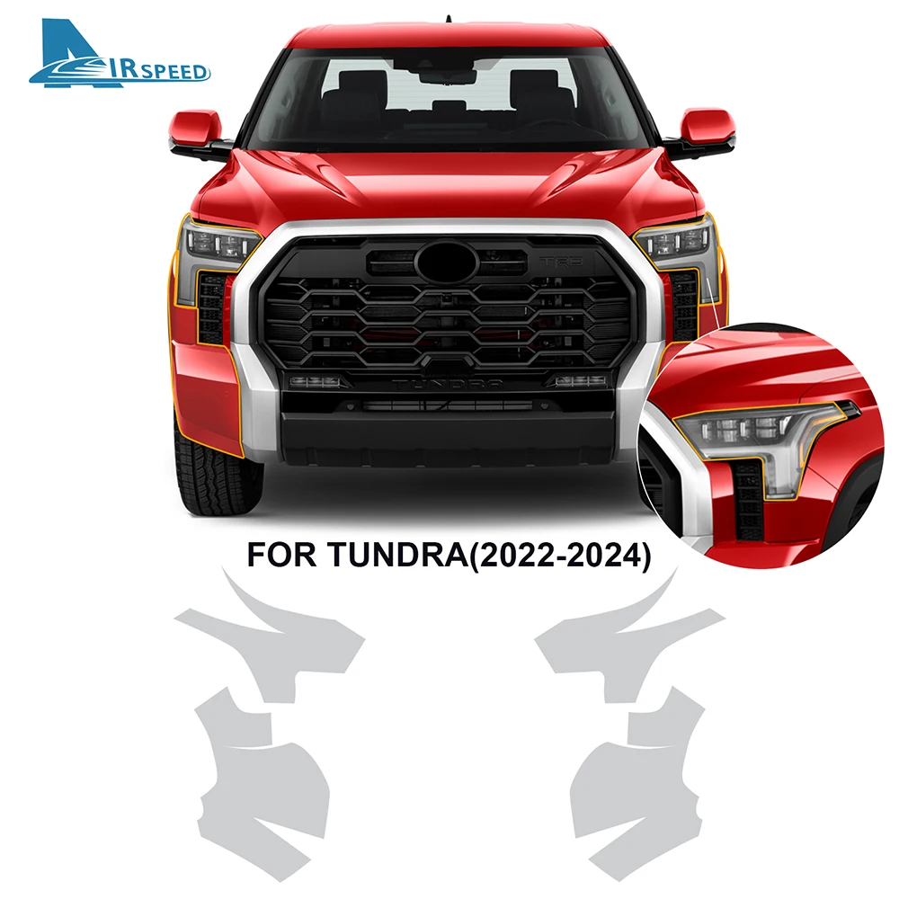 

Для Toyota Tundra 2022-2024: Невидимая защитная пленка из ТПУ для автомобиля, устойчивая к царапинам, аксессуары для модификации авто