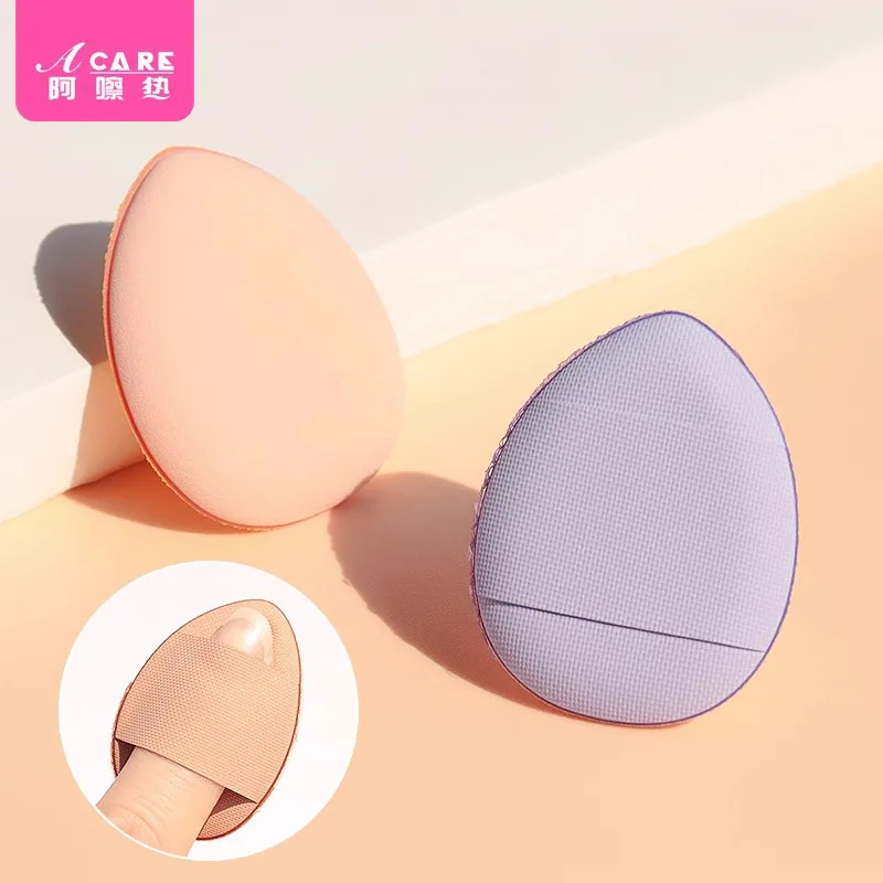 DX01/Powder Puff/small/Finger/A1PQ0-Easy to use thumb small size air cushion eye face face powder detail concealer finge