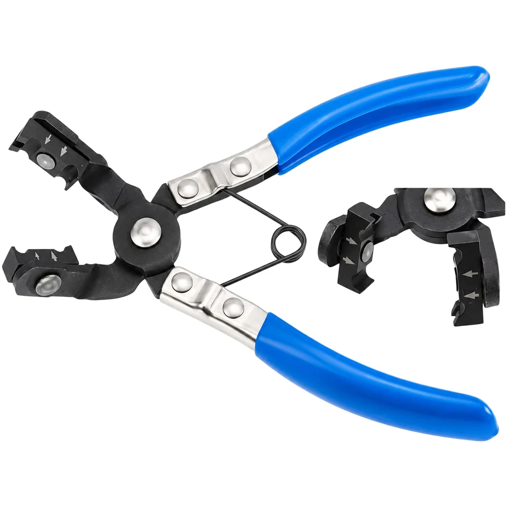 Flexible Swivel Pliers For CV Joint Boot Clamp Dust Cover Repair Tool For Auto Mechanic Hand Gear Blue Handle Flexible