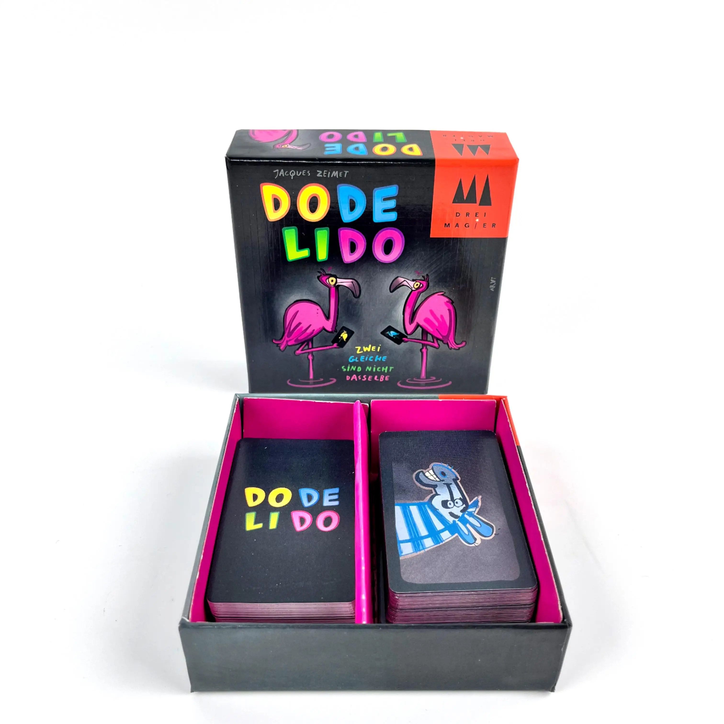 

Быстропроходящая карточная игра DO DE LIDO, веселая игра для вечеринок для всех возрастов, идеальная идея для подарка на Хэллоуин и Рождество.